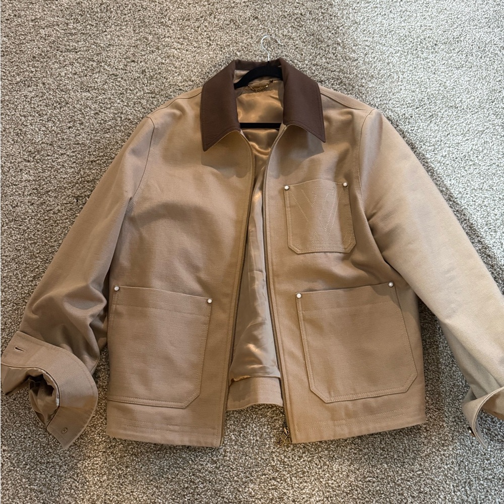 Louis Vuitton Brown Canvas Jacket